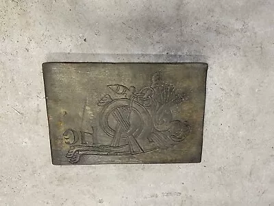£45 • Buy Carved Elm Wood Wall Plaque Panel In Dragon Design Medieval Celtic Style Vintage
