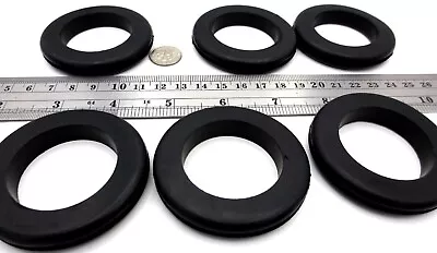 2  Hole Fit Rubber Grommet Wiring Bushing For 2  Hole 3/32  Panel Has 1 1/2  ID • $49.49