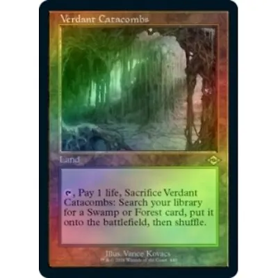 FOIL VERDANT CATACOMBS (RETRO FRAME) (FOIL ETCHED) Modern Horizons 2 Magic MTG • $20.99