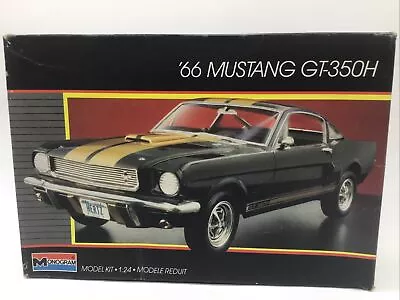 Vintage Monogram '66 Ford Mustang GT-350H Model Kit #2736 1:24 New Open Box • $22.49