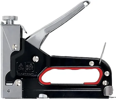 Heavy Duty 3 In 1 Staple Gun Tracker Wood Craft Upholstery 1500 Staples Nail Gun • £8.99