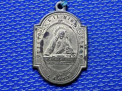 Vintage Religious Medal Italy Remember Your Communion UNC    #ZD43 • $15.90