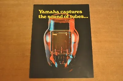 Yamaha Guitar Amps Vintage Catalog Booklet Brochure Ca 1975 #B • £18.34