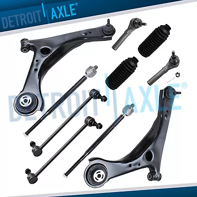 Front Lower Control Arms Tie Rods Kit For 2008 - 2010 Town Country Grand Caravan • $126.66