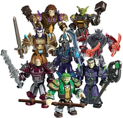 Mega Bloks World Of Warcraft Series 1 Sdcc 2013 Mini Figure Mystery Pack 91100 • $17.95