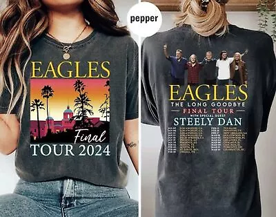 The Eagles 2024 Tour Shirt Eagles Long Goodbye Tour 2024 The Eagles Band The • $20.99