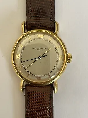 $4440 • Buy Vacheron Constantin 1940's Vintage Watch With Tear Drop Lugs 18K Gold