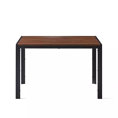 Creative Design Veneered MDF Wood Structure Rectangular Walnut Dining Table • $164.26
