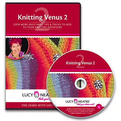 Knitting Venus 2 Video On DVD By Lucy Neatby Of Tradewind Knitwear Designs • $19.95