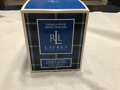 Ralph Lauren Vanilla Spice Scented Candle Bougie Parfume 10 Oz/283 G New In Box • £43.37