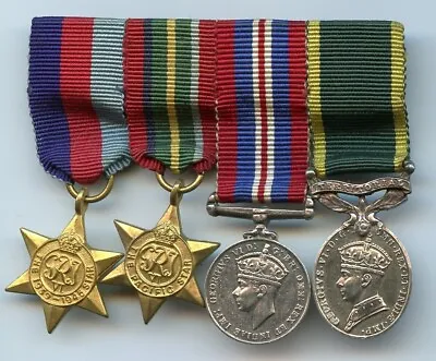 £70 • Buy Original Period WW2 Miniature Medals. Prisoner Of War Group 