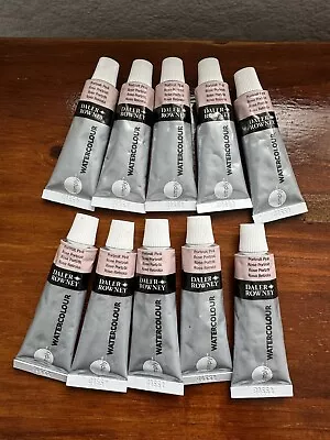 10 X Daler Rowney Simply Portrait Pink Watercolour Paint Tubes 12ml • £4.99