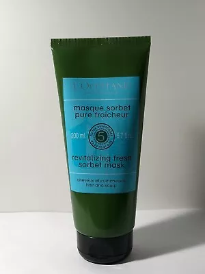 L'Occitane Aromachologie Revitalizing Fresh Sorbet HAIR & SCALP Mask 200ml -NEW • $39.99