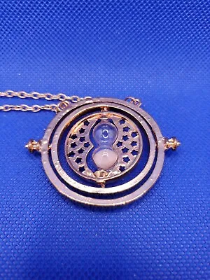 Harry Potter Hermione Converter Time Turner Sand Spin Necklace Pendant Retro • $8.93