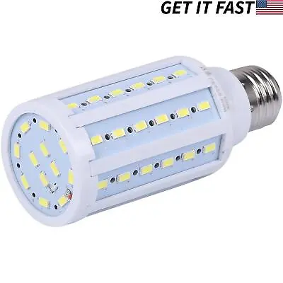 12-Pack 75W Eq. LED Bulb 60-Chip Corn Light E26 1100lm 10W Cool Daylight 6000K • $38.39