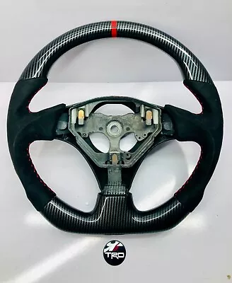 TRD Flat Bottom Steering Wheel For TOYOTA MR-2 SPYDER CELICA Supra MK4 JZA80 • $289