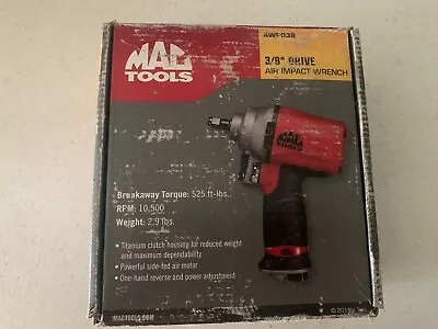 MAC Tools 3/8  Drive Air Impact Wrench  AWP038 NEW • $330