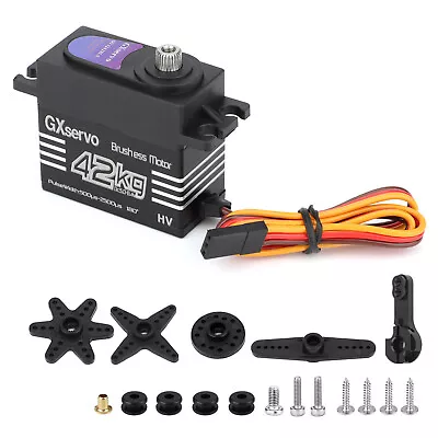 RC Car Trucks Robots 42KG High Torque Digital Servo Motor Metal Gear Steering • $37.49