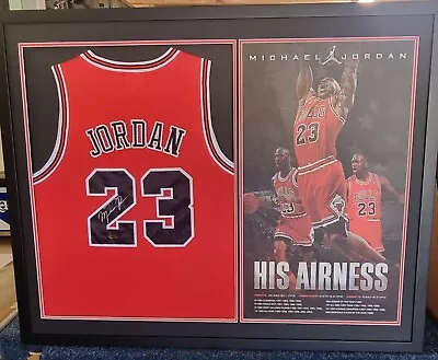 Michael Jordan Hand Signed Authentic Chicago Bulls Jersey - COA • $4250