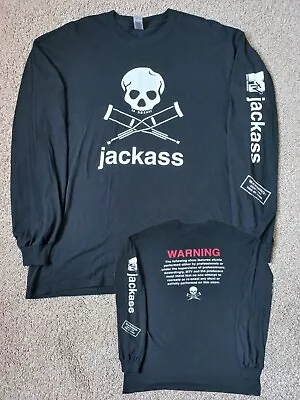 MTV Jackass T-Shirt - Size XL - Comedy Skate Heavy Metal Rock • £25.99