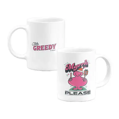 Mr. Greedy Christmas Mug Mr Men Hot Drinks Cup Gift • £9.99