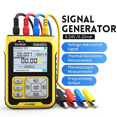 SG-004A 4-20mA Signal Generator Thermocouple Measure Calibration Current Voltage • $146.69