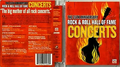 $19.88 • Buy 25th Anniversary Concerts Jeff Beck CSNY U2 Springsteen Metallica DVD LIKE NEW