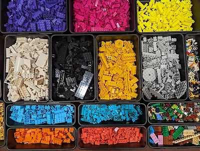 LEGO Bulk 1/2 Pound Bricks Parts And Pieces - Lots - Select Your Color • $15.99