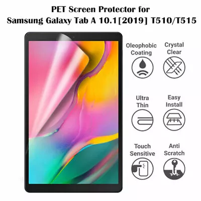  For Samsung Galaxy Tab A 10.1 (2019) Flip PU Leather Smart Case Cover T510 T515 • $5.65