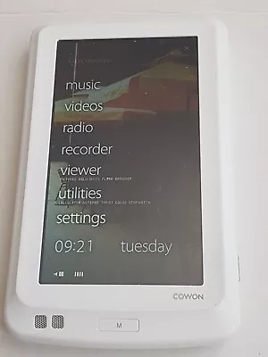 Cowon X7 160GB Portable Media Player MP4 MP3 IPod Killer AWESOME PLAYER - WHITE • £299