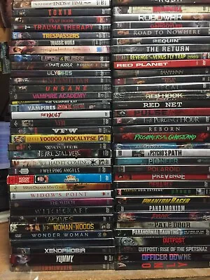 More Titles Added - Brand New Sealed HORROR Fantasy Sci-Fi DVDs (O - Z) - $3+ • $3