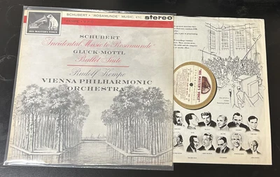 £150 • Buy RARE & EX+(NM)~ASD478~SCHUBERT~ ROSAMUNDE  Incidental Music~KEMPE~W/G Ed1~SUPERB
