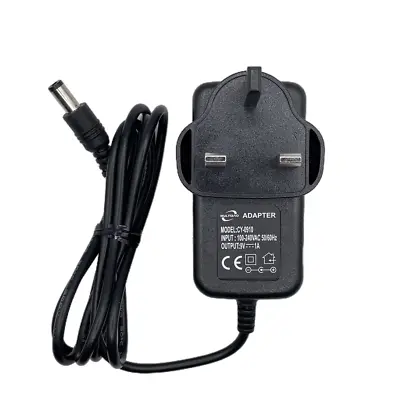 AC/DC 9V 1A/1000mA 2.1mm Power Supply For CCTV Camera/ LED STRIP LIGHT UK PLUG • £4.98