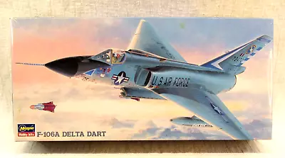 Hasegawa F-106A Delta Dart 1:72 Scale Model Airplane Kit New Opened Box #02714 • $12.50