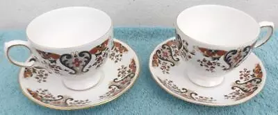 Colclough Royale  Tea Cups & Saucers Pair     £12.99(Free Post UK) • £12.99