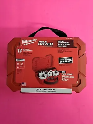 Milwaukee 13pc Hole Dozer General Purpose Bi-Metal Hole Saw Set - 49-22-4032 • $74.99