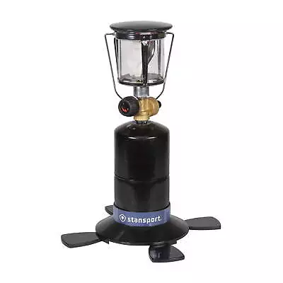 Compact Single Mantle Propane Lantern Black Silver • $17.66