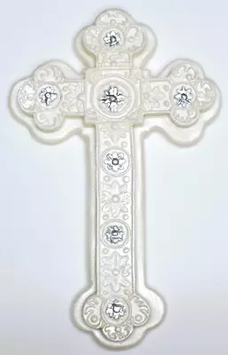 Edible Fondant Cross Easter Cake Topper Christening Or Baptism Cake Decoration • £9.95