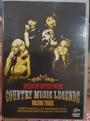 Queens Of Country Music Legends Volume Three Rare Dvd Tammy Wynette Dottie West • £21.69