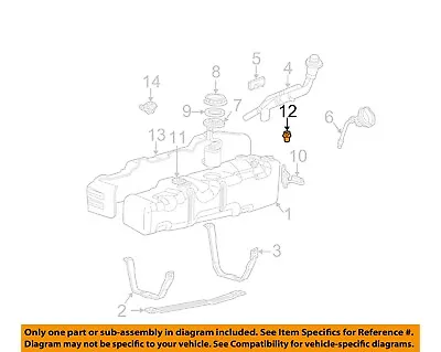 FORD OEM 97-07 Cougar Fuel System Components-Pressure Sensor XS4Z9C052AA • $123.48