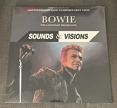 RARE David Bowie Sounds & And Visions Grey Vinyl Brand New Record LP Sealed • £64.99