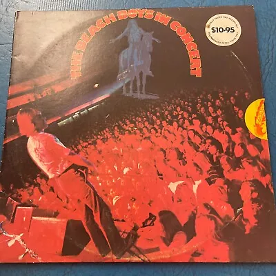 The Beach Boys Live In Concert - LP Vinyl Record Album • $11.99