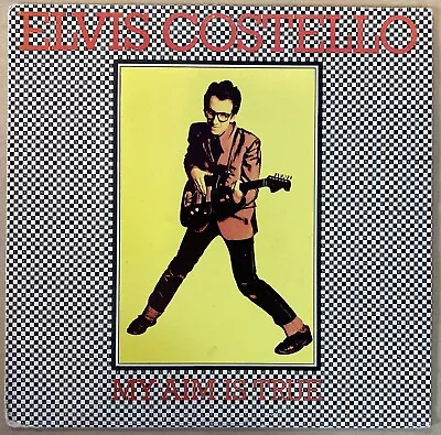 Elvis Costello - My Aim Is True Vinyl JC 35037 1978 Pitman Repress VG/VG • $12