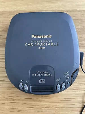 Panasonic CD Player SL-S261C Car / Portable S/XBS Retro Music  • £10