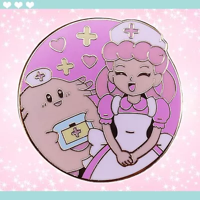 £3.99 • Buy Nurse Joy & Chansey Pokemon Enamel Pin Badge Cute Kawaii Japanese Anime Gift