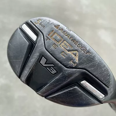$41.42 • Buy Adams Golf Idea Tech V3 5 Iron Hybrid Bassara 65g Flex-s Mitsubishi Rayon Club