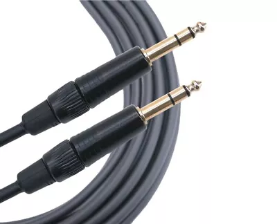 Mogami Gold TRS-TRS Balanced 1/4  10 Foot Patch Cable PROAUDIOSTAR • $49.99