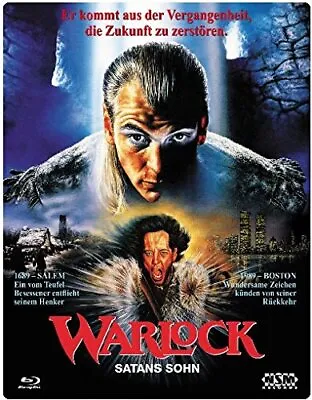 Warlock - Satans Sohn - Futurepak  Inkl 3D Lenticular (Blu-ray) Julian Sands • £20.22