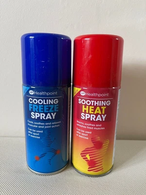 £5.49 • Buy Heat / Freeze Spray Injury Deep Muscular Fast Pains Relief 150ml