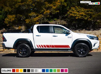 Decal Graphic Sticker Stripe Kit For Toyota Hilux 2004 2008 2011 2015 2016 Vigo • $123.08